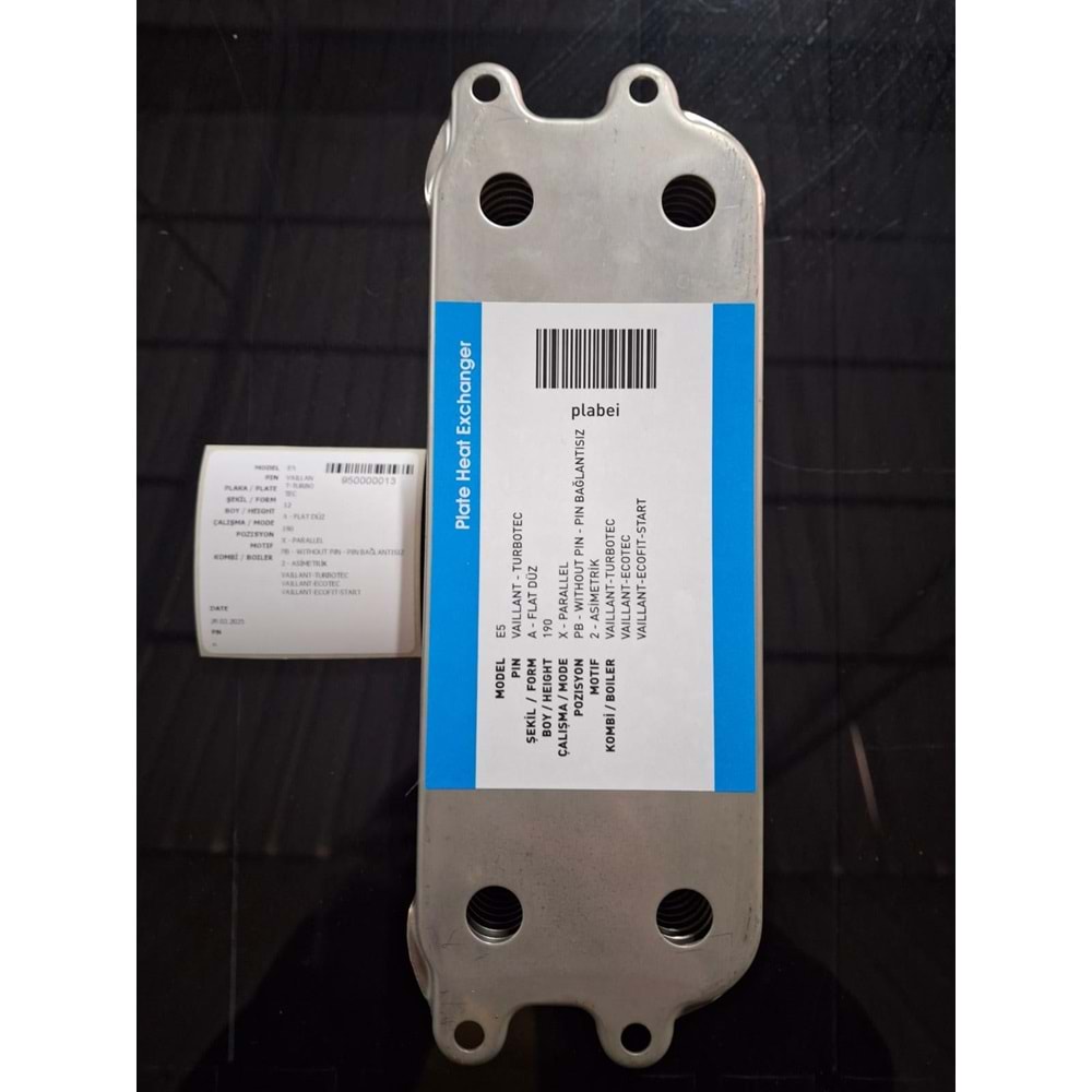 E5 VAILLANT - TURBOTEC - ECOTEC-ECOFIT