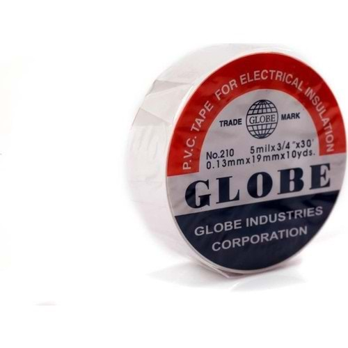 Globe Bant Elektrik Bandı 19Mm Beyaz